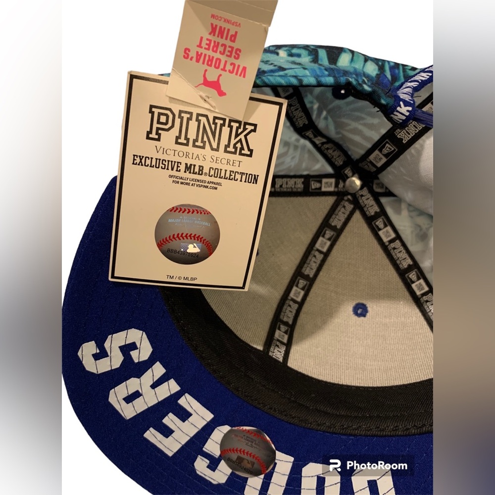PINK Victorias Secret x LA Dodgers x New Era 9Fifty Snapback BNWT. - Picture 7 of 9